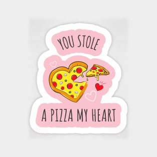 You Stole A Pizza My Heart Sticker